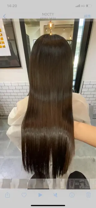 ロング 美髪✨髪質改善 &艶カラーmanaeのヘアスタイル