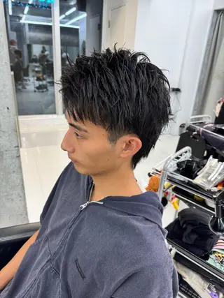 メンズ メンズカットパーマ 特化こ〜へいのヘアスタイル