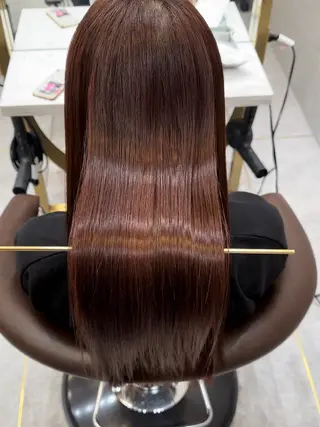 セミロング ✨韓国レイヤー/ハッ シュ/✨山下　遥のヘアスタイル