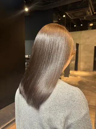 ミディアム カラー 🫧透明感カラー/ 寒色カラー/Risaのヘアスタイル