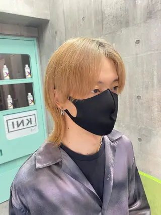 カラー メンズ 艶髪サラサラカラー 🌈前原健吾のヘアスタイル