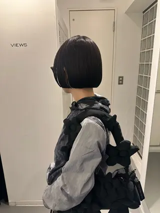 ショート ボブ/似合わせカット /ニュアンスカラーのヘアスタイル