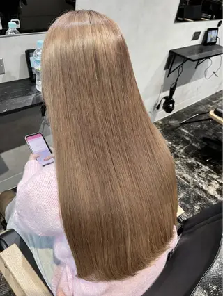 ロング カラー ハイトーン/韓国風/ 艶髪/吉祥寺のヘアスタイル