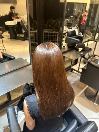 ロング カラー ダブルカラー/ 艶カラー／こうきのヘアスタイル