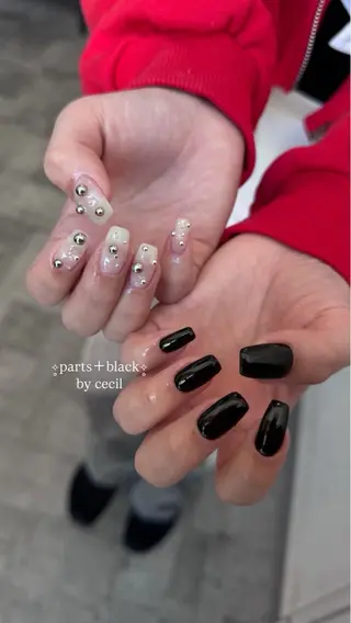 ネイル GRANDE大須 Cecil💜のネイルデザイン