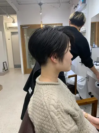 ショート ショート、ボブ特化 長島智彦のヘアスタイル