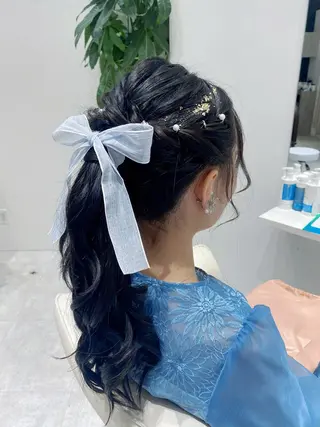 ヘアアレンジ 清川 椿咲のネイルデザイン