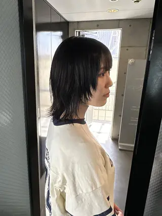 ロング 韓国風レイヤー🗝要 暗透カラー📓吉祥寺のヘアスタイル