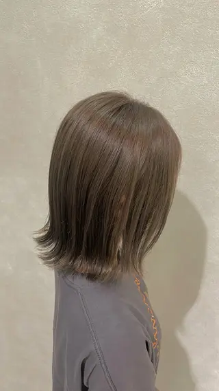 ミディアム カラー 中河 美裕のヘアスタイル