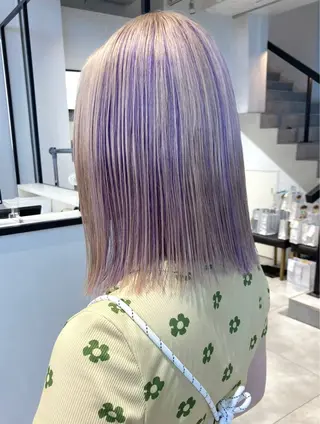 ミディアム カラー ちょめ/八王子 ZEST emuのヘアスタイル