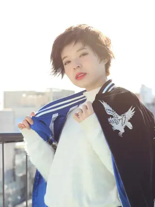 ショート ショートヘア💫 ハイトーン西田拓馬のヘアスタイル