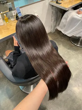 カラー 🤍ベージュ/透明感 韓国ヘア/まりん🤍のヘアスタイル