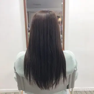 ロング 菊地 聖のヘアスタイル