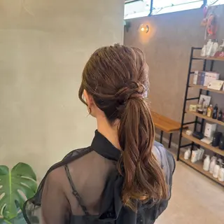 ヘアアレンジ ヘアリゾート レガロ 八尾店所属・Rauru 【ヘアアレンジ】のヘアスタイル