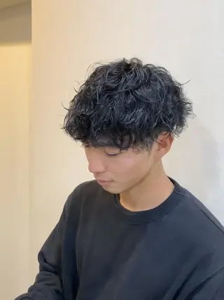 パーマ メンズ クセを最大限に活かす メンズパーマ奈良大祐のヘアスタイル