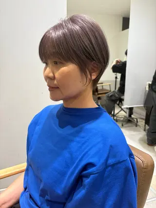 ショート 梅田透明感カラー/ jueru💫のヘアスタイル