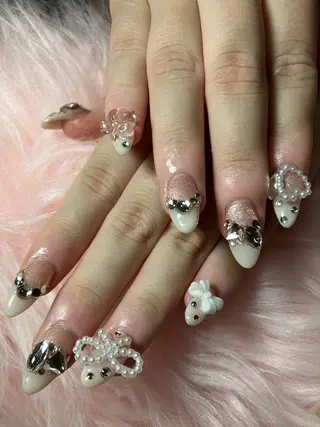 ネイル rukianail 新里のネイルデザイン