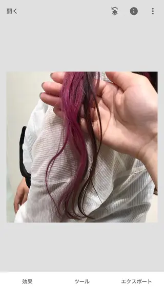 ロング カラー muku所属・レディースカット モデル/ayunaのヘアスタイル