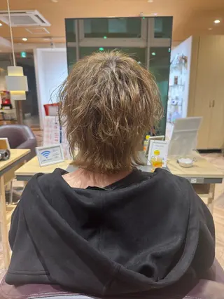 ショート メンズ メンズ特化/ センターパート/八谷のヘアスタイル