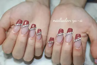 ネイル ネイル＆ホワイトニング   Yu-a所属・yu-a  スカルプ ネイルakiのネイルデザイン
