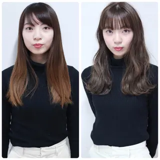 セミロング Elsa エルサのヘアスタイル