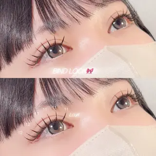 マツエク・マツパ CreBiA🎀 ayaのマツエク・マツパデザイン