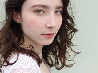 ミディアム カラー パーマ 大泉学園 CHISATO🐥のヘアスタイル