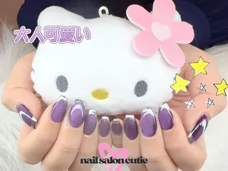 ネイル 池袋東口cutie 爪形成ワンホンネイルのネイルデザイン