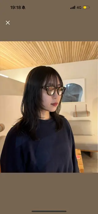 ミディアム カラー ボブ/レイヤーカット ✂︎ AYUMIのヘアスタイル