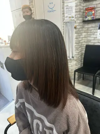 ミディアム 美容室HEART武蔵新城店所属・小野寺 舞のヘアスタイル