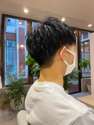 ショート メンズ nagisa /縮毛矯正のヘアスタイル