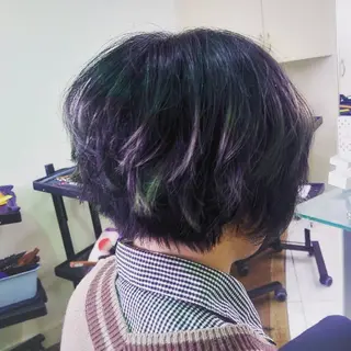 ショート ヘアアレンジ 🐺一ノ瀬 凌 / デザインウルフ🐺のヘアスタイル