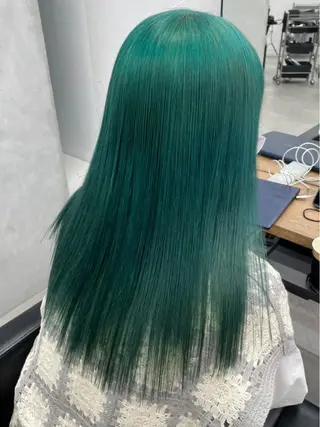 ロング カラー ヘアアレンジ 🫧透明感カラー/ ナルハ🫧のヘアスタイル