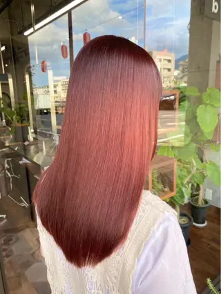 ロング カラー 上野 蒼太のヘアスタイル