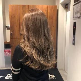 ロング カラー レイヤー,ボブ / 彩未のヘアスタイル