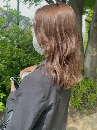 カラー なぎ🌿.∘[ボブ, ニュアンスカラー]のヘアスタイル