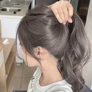 カラー 艶髪グレージュ特化/ CHIKARAのヘアスタイル