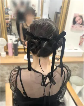 セミロング セットサロンCURE YUKIOKAのヘアスタイル