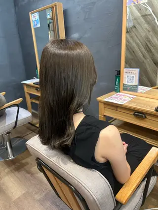 ミディアム 💟モデル募集中 上田💟のヘアスタイル