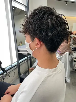 パーマ メンズ 福永速人 /メンズパーマのヘアスタイル