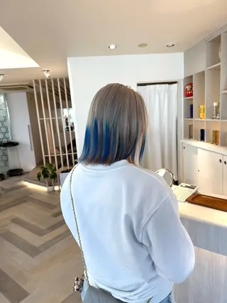 ショート カラー befine所属・石岡 政宗のヘアスタイル