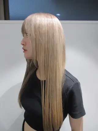 ロング カラー ボブ/個性派🪽🍀 堀内志茉のヘアスタイル