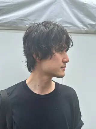 パーマ メンズ 似合わせカット /パーマ岡本淳平のヘアスタイル