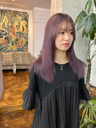 ロング 🫧透明感カラー🫧 ハシモトタケルのヘアスタイル