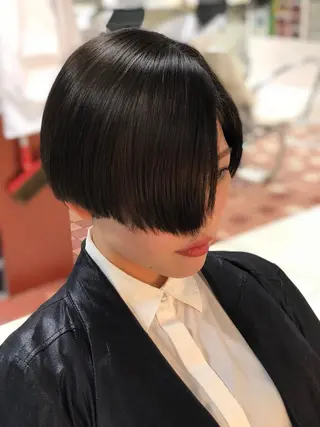 ショート カラー 髪質改善カラー🎗️ 滝沢純のヘアスタイル