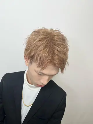 カラー メンズ メンズカットカラー 心斎橋/松平和樹のヘアスタイル