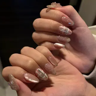 ネイル amuse⭐︎ ニュアンス韓国ネイルのネイルデザイン