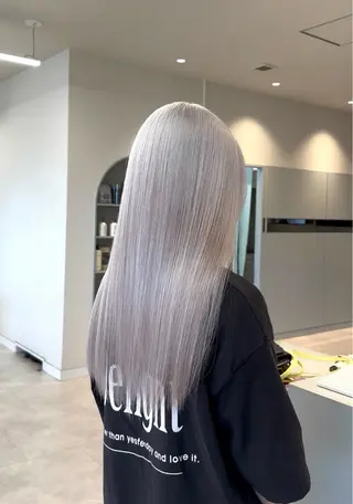 セミロング 【デザインカラー】 難波　秀喜のヘアスタイル