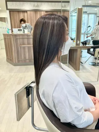 ロング Re:st所属・Miyavi/カラー ショートボブのヘアスタイル