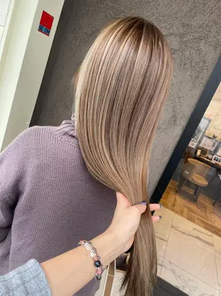 カラー 中村 誠也のヘアスタイル